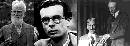 George Bernard Shaw, Aldous Huxley, John Dewey and F.M. Alexander